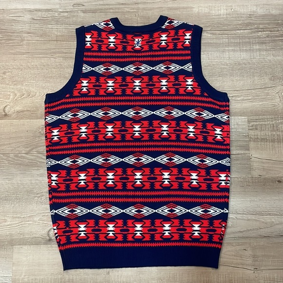 NFL Team Apparel New England Patriots Sweater Vest, Size Small BNWOT - Picture 3 of 4